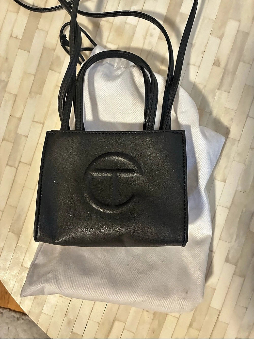 Telfar Small Shopping Bag Black